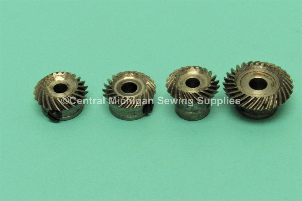 Vintage Original Singer Steel Gear Set Lower Fits Models 600, 603, 620, 626 - Central Michigan Sewing Supplies