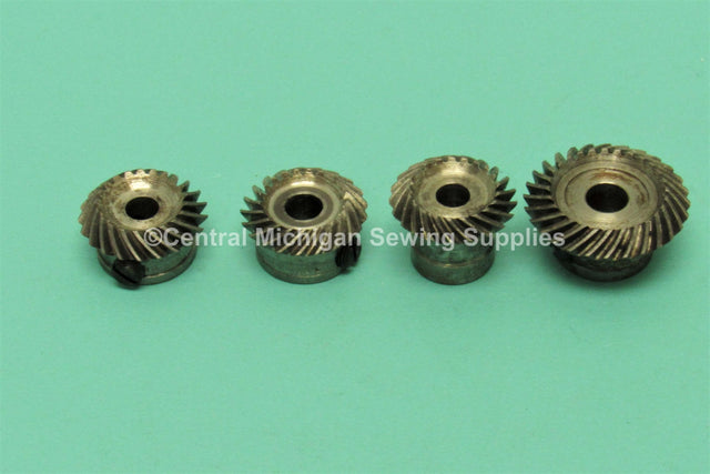 Vintage Original Singer Steel Gear Set Lower Fits Models 600, 603, 620, 626 - Central Michigan Sewing Supplies