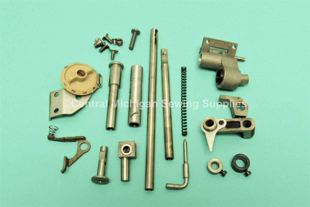 Singer Sewing Machine Model 500A Presser & Needle Bar Parts Lot