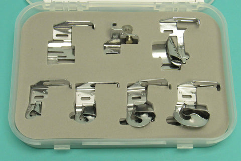 Special Hemmer Feet and Binder Set- Fits Most Low Shank ZigZag Sewing Machines - Central Michigan Sewing Supplies