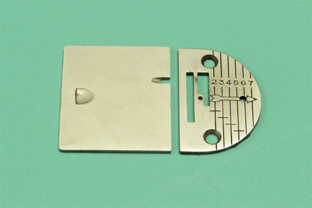 Vintage Original Singer Bobbin Cover & Needle Plate Fits Model 192 - Central Michigan Sewing Supplies