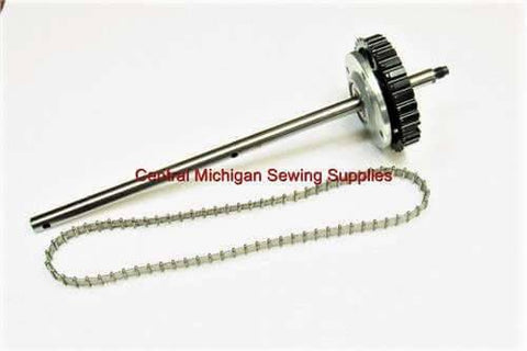 Timing Belt & Top Drive Shaft - Fits Elna 62 - Central Michigan Sewing Supplies