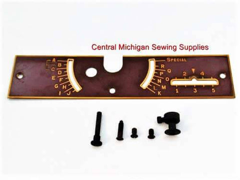 Original Front Stitch Cover Plate- Fits Singer Model 401A - Central Michigan Sewing Supplies