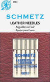 Schmetz Leather Needles Fits Singer Models 15, 27, 28, 66, 99, 201, 221, 301, 401, 403, 404, 500, 503