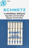 Schmetz Sharp Point Needles Fits Singer Models 15, 27, 28, 66, 99, 201, 221, 301, 401, 403, 404, 500, 503, Most Home Machines - Central Michigan Sewing Supplies