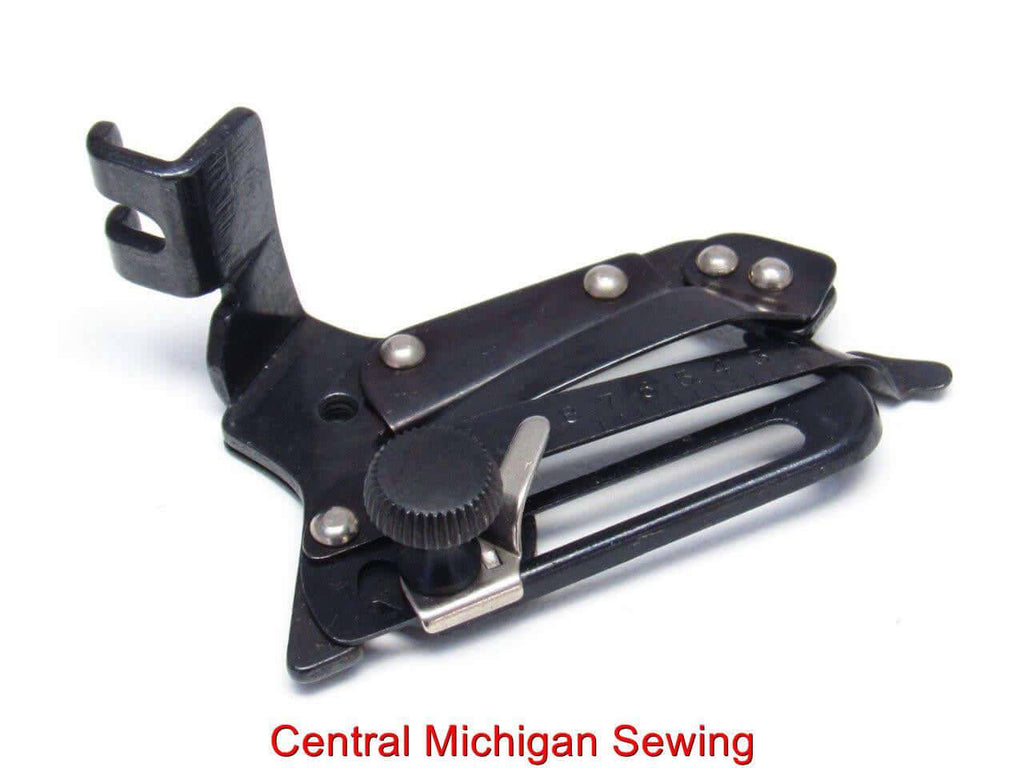 Original Singer Blackside Adjustable Hemmer # 35931 Low Shank Fits Models 15, 66, 99, 201, 221, 222 - Central Michigan Sewing Supplies