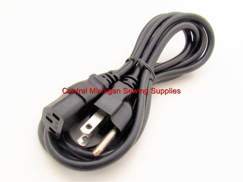 Power Cord - Elna Part # 446891-20 - Central Michigan Sewing Supplies