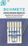 Schmetz Denim / Jeans Needles 15x1 Fits Most Home Machines