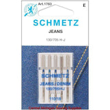 Schmetz Denim / Jeans Needles 15x1 Fits Most Home Machines - Central Michigan Sewing Supplies