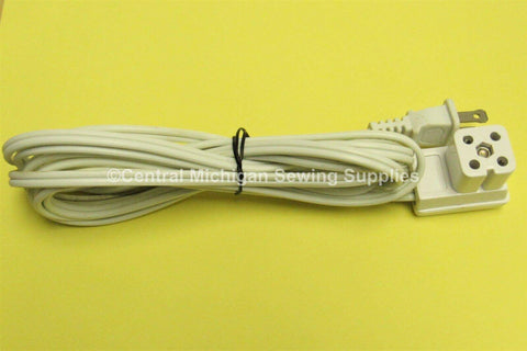 Power Lead Cord- Pfaff Part # 93-320185-91 - Central Michigan Sewing Supplies