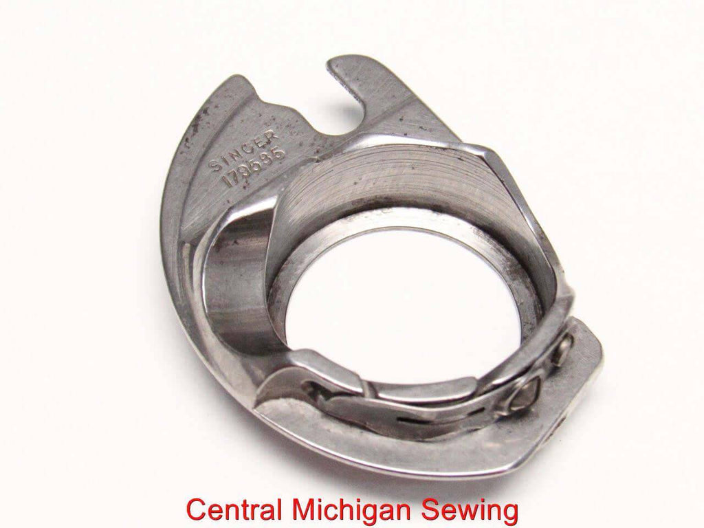 Original Singer Sewing Machine Bobbin Case Fits Models 327, 328, 329 Part # 179585 - Central Michigan Sewing Supplies