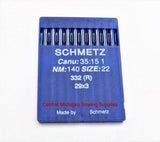 Schmetz Industrial Sewing Machine Needles 29x3 Available in Size 21, 22, 23 Fits Singer Model 29K, 29 - Central Michigan Sewing Supplies
