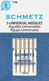 Schmetz Sharp Point Needles Fits Singer Models 15, 27, 28, 66, 99, 201, 221, 301, 401, 403, 404, 500, 503, Most Home Machines - Central Michigan Sewing Supplies